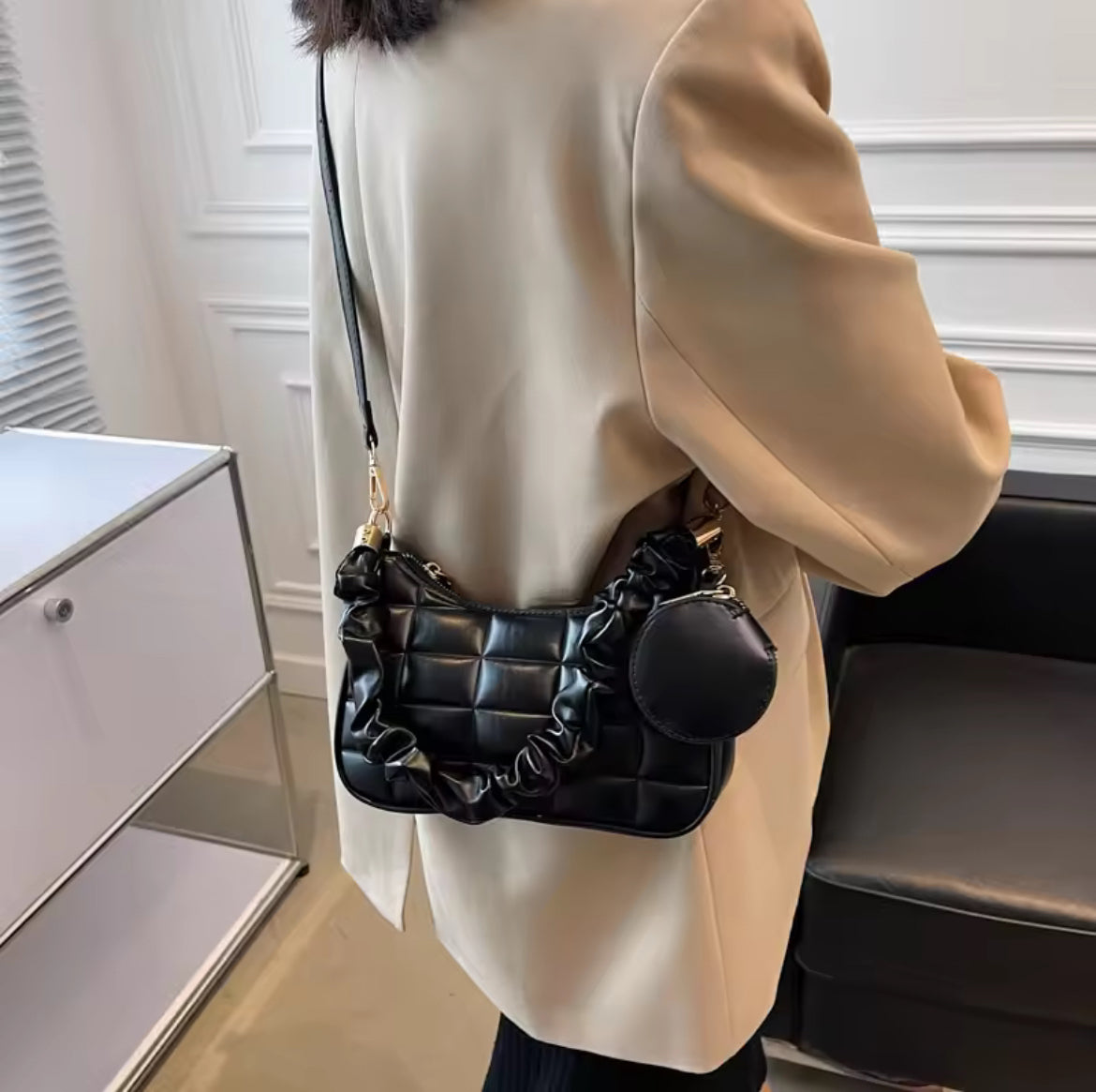 Pretty Much Puffed Handbag
