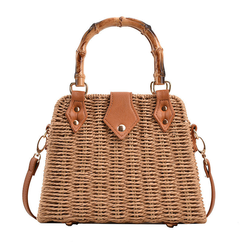 Lucille Straw Handbag