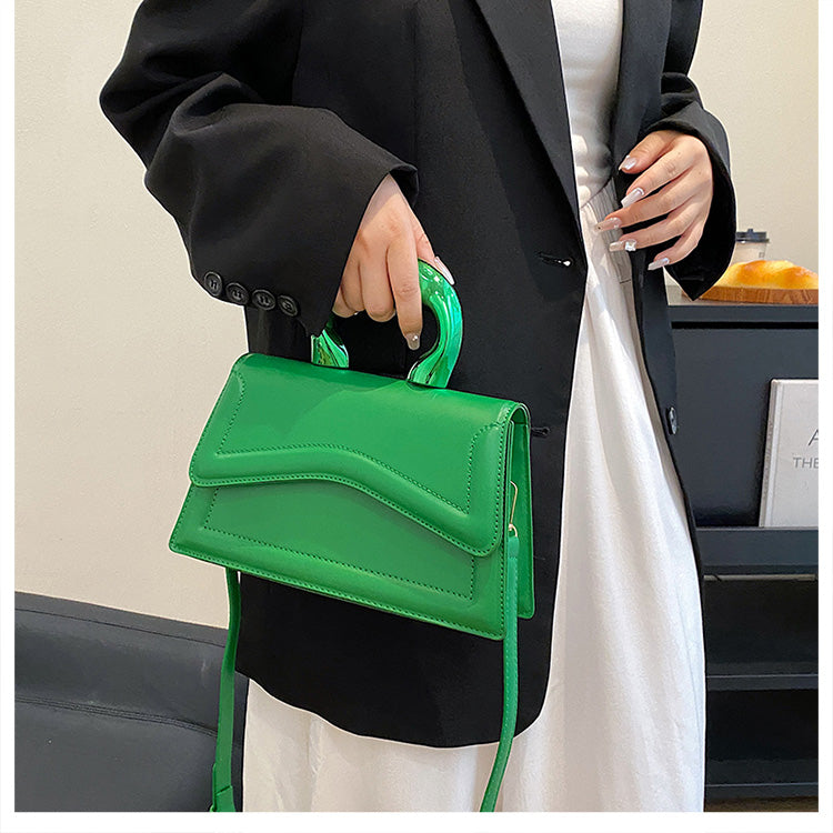 Angela Chrome Handbag