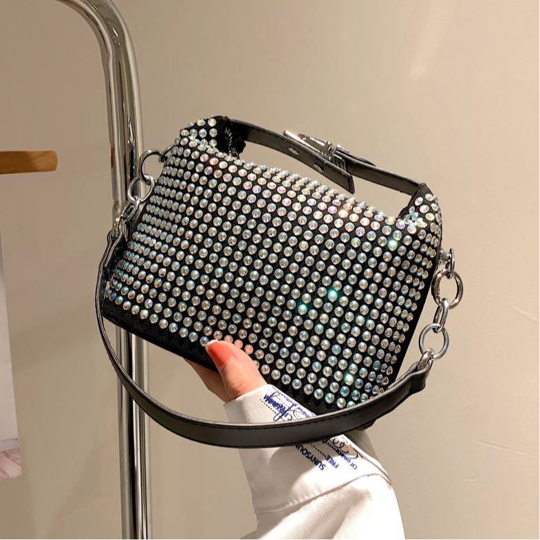 Sparkling Rhinestone Handbag