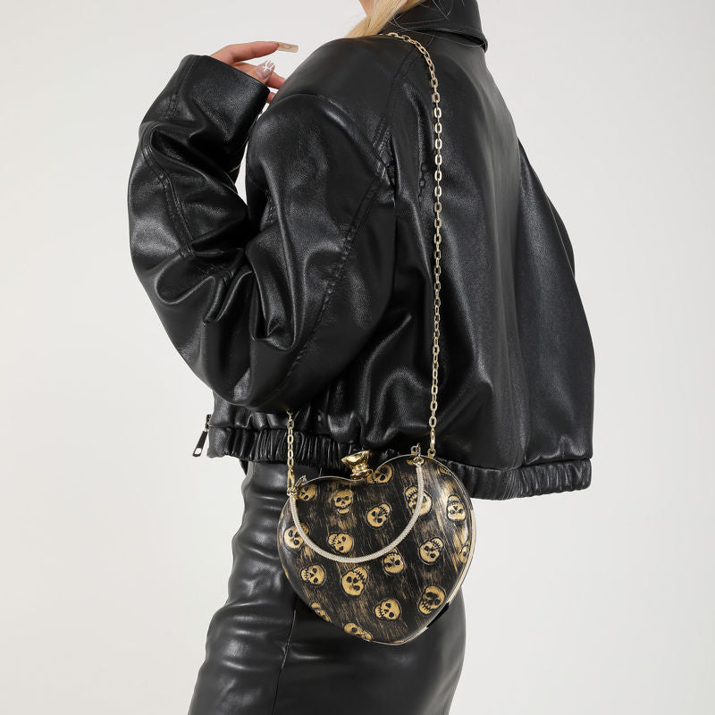 Skull Hearted Purse