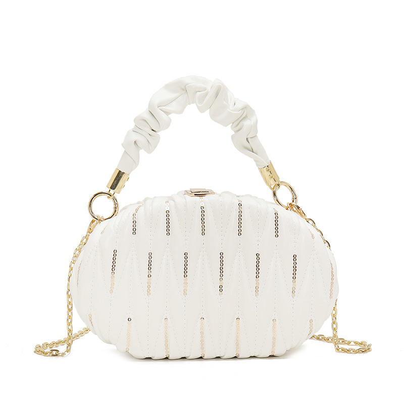 Simone Ruched Handbag