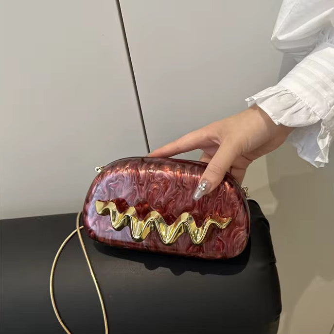 So Wavy Clutch