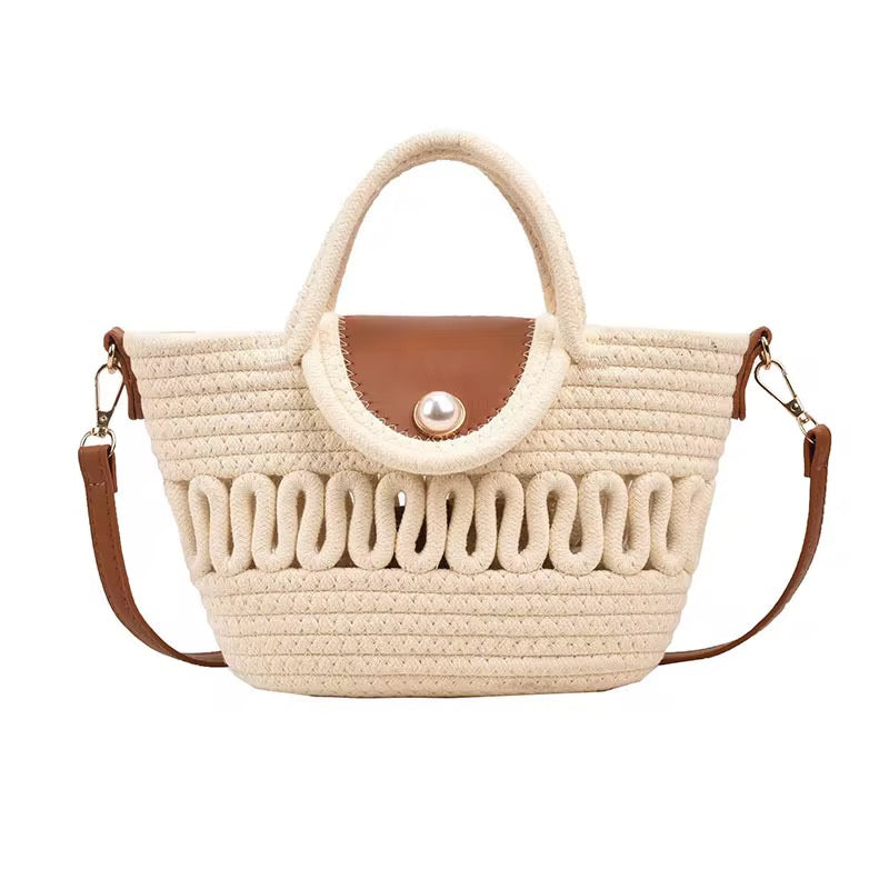 Solana Woven Handbag