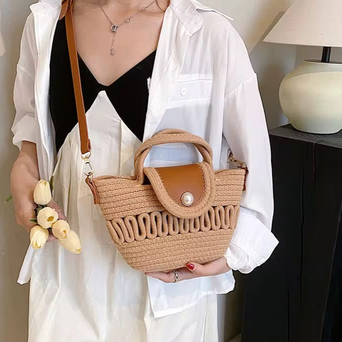 Solana Woven Handbag