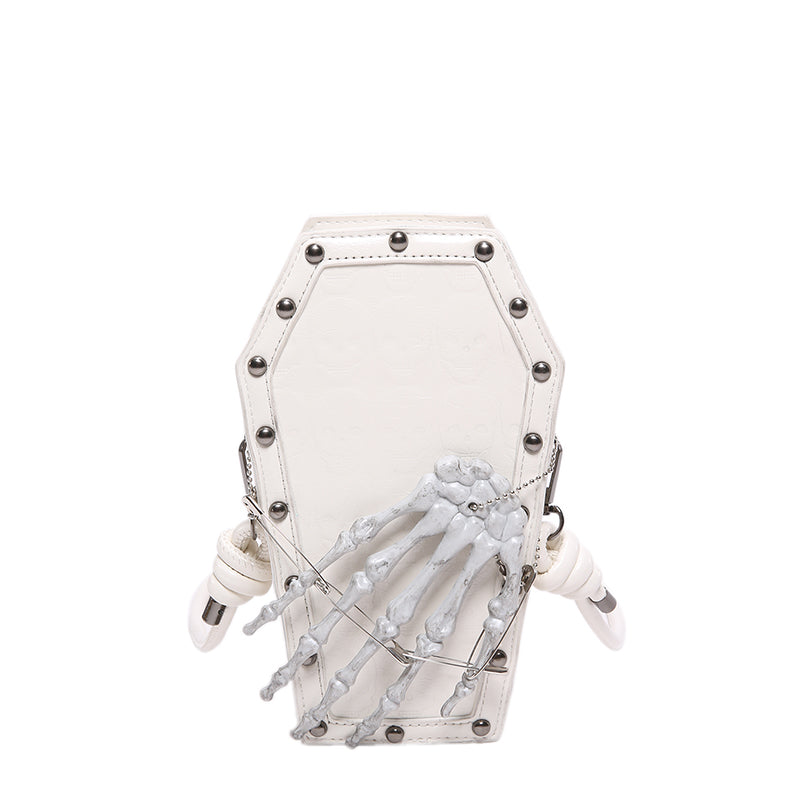 Clutching Coffin Bag