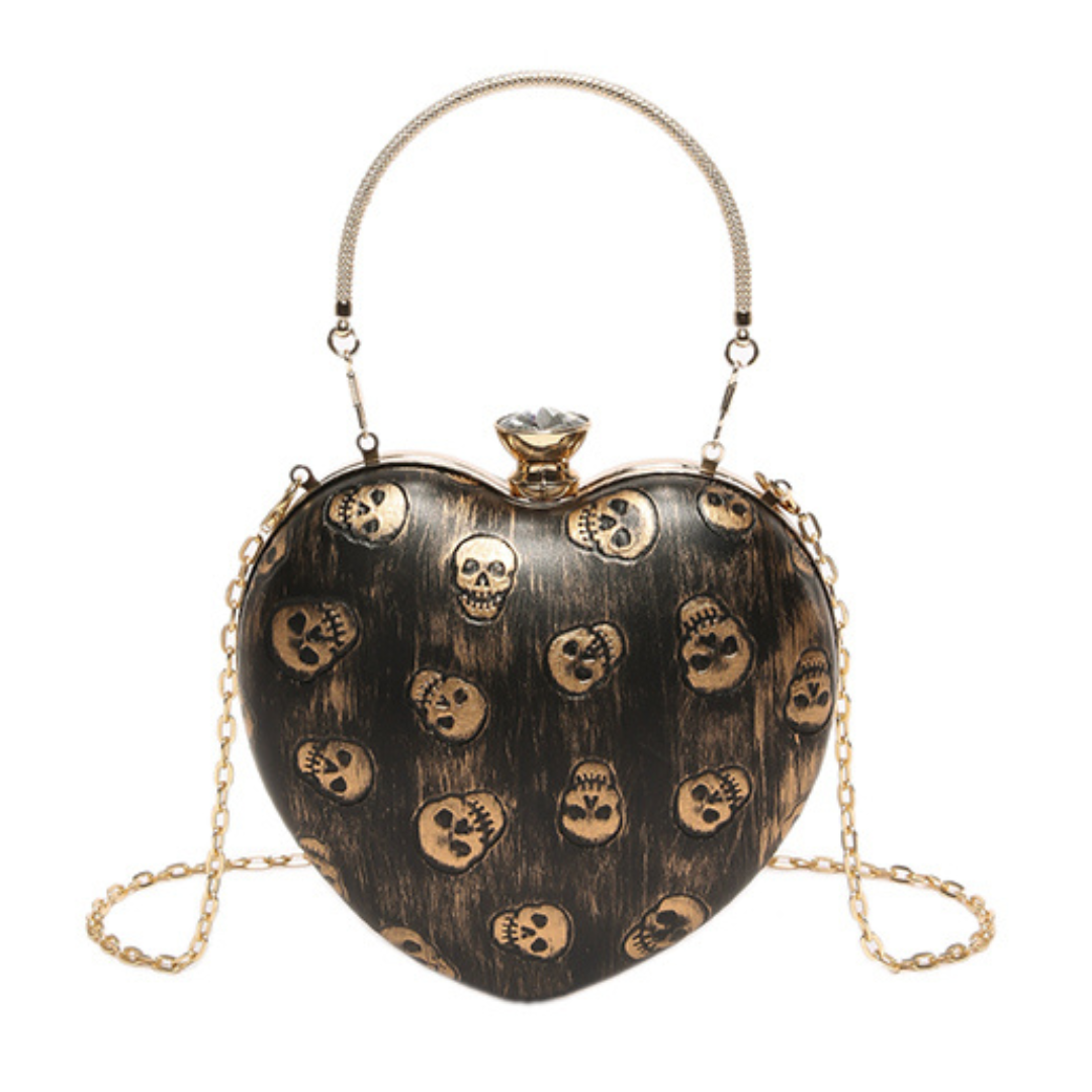 Skull Hearted Purse