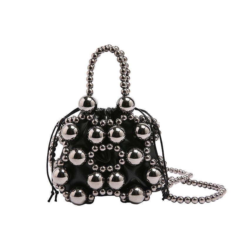 Beaded Beauty Bag (w/Cloth Insert)