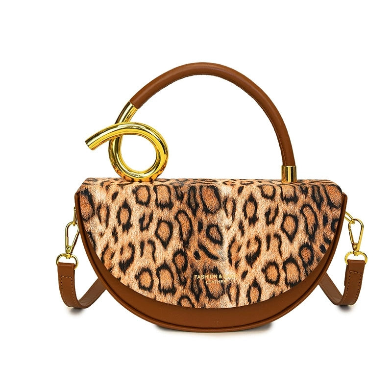 Twisted Leopard Bag