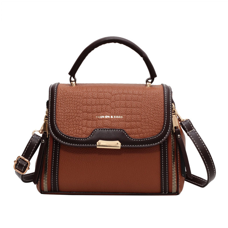 On The Go Zipped Handbag