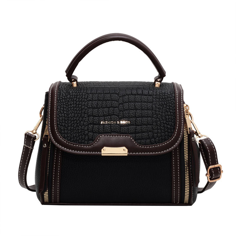 On The Go Zipped Handbag