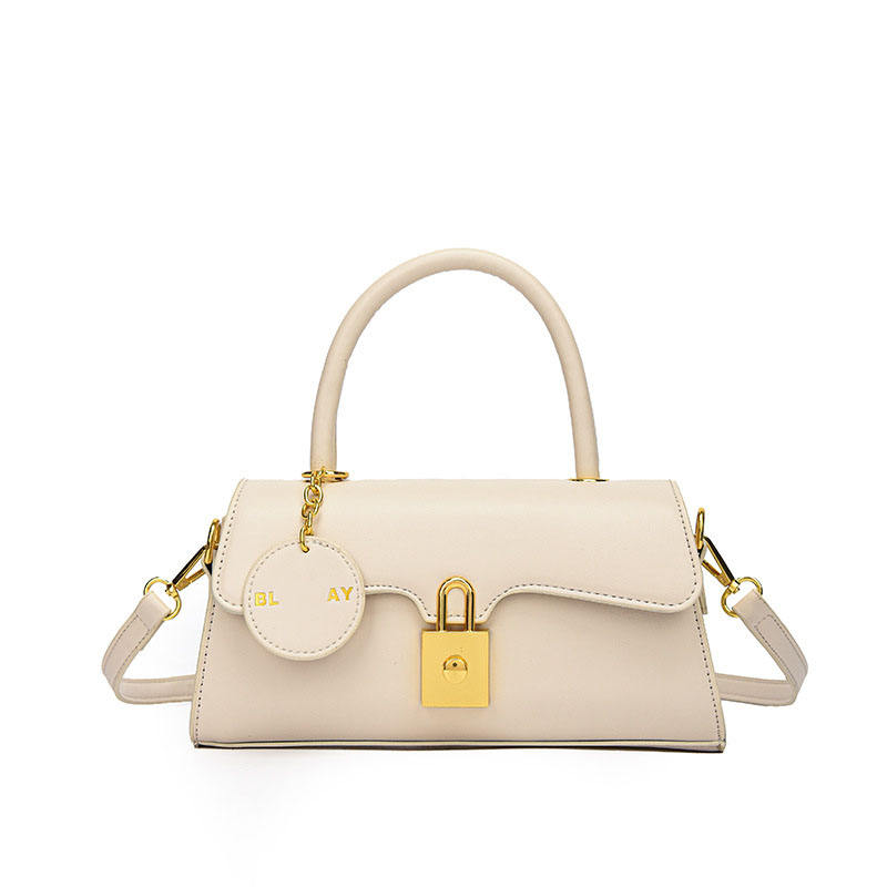 Locked In Leather Handbag