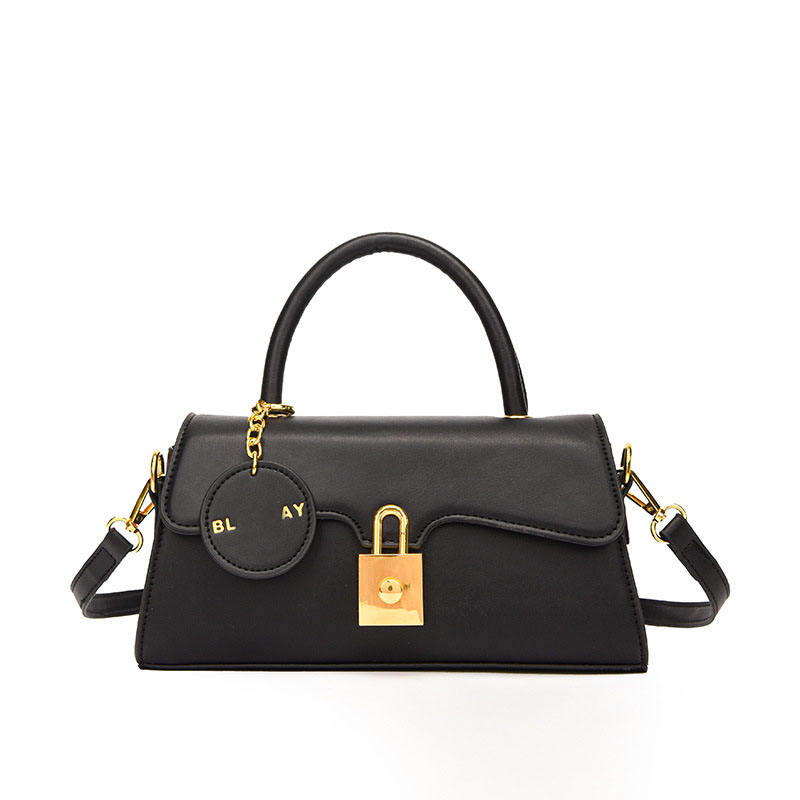 Locked In Leather Handbag