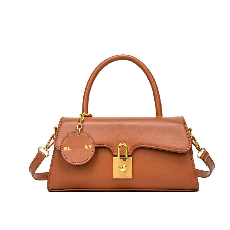 Locked In Leather Handbag